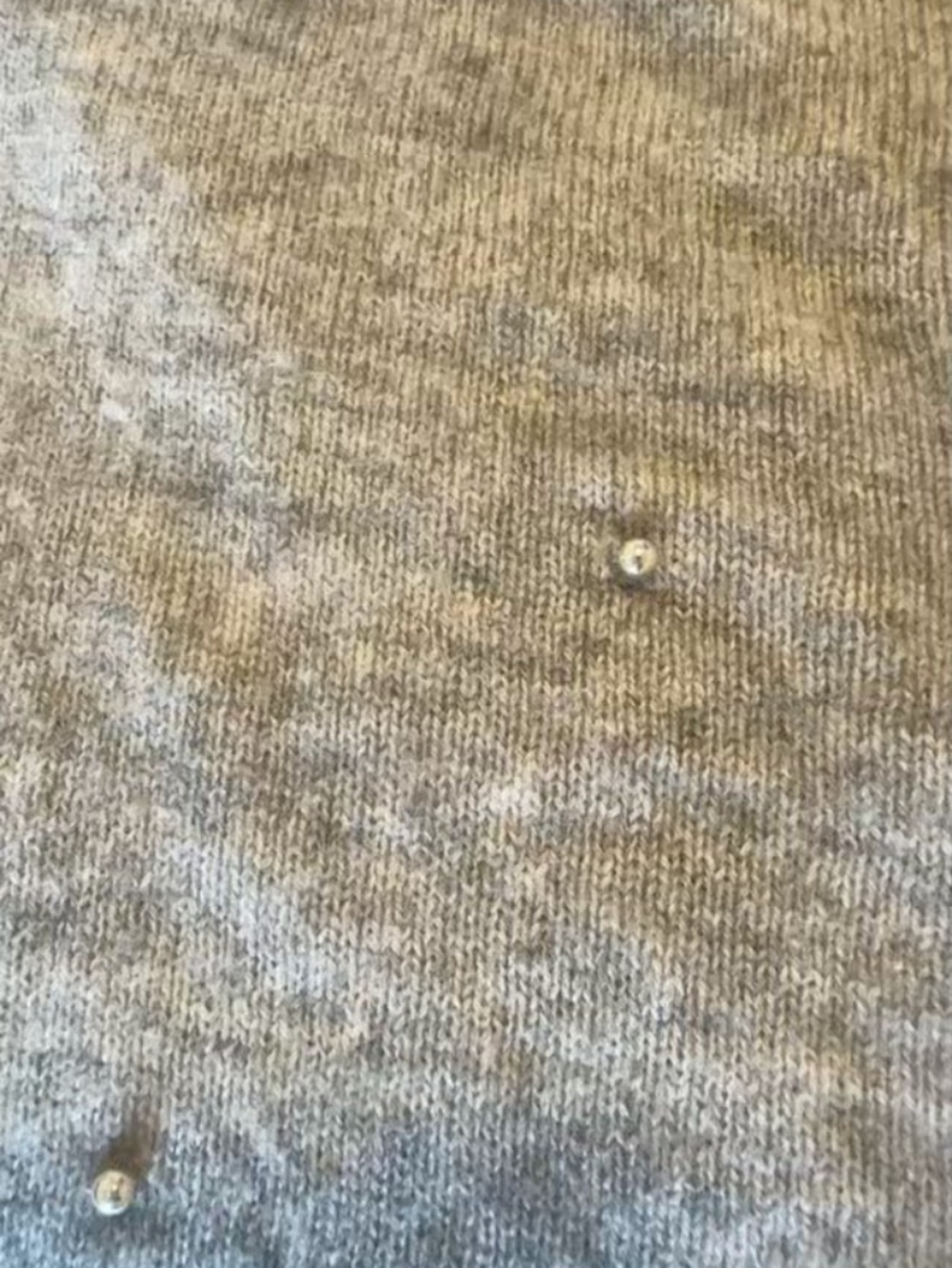 Premium 100% Pure Cashmere Studded Cardigan, Like New, size S - Picture 7 of 11